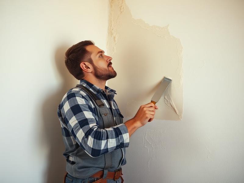 Drywall repair in a Las Vegas home